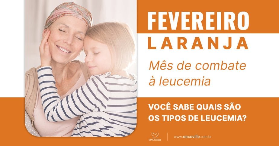 Fevereiro Laranja alerta sobre a conscientização sobre a leucemia
